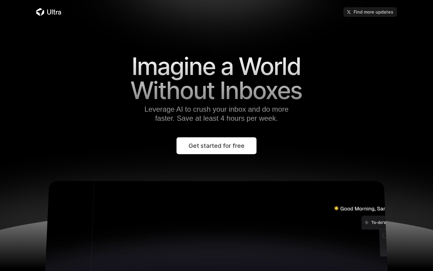 Screenshot of Ultra