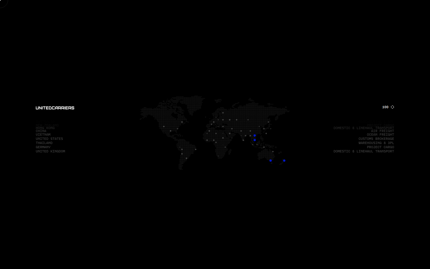 Screenshot of United Carriers