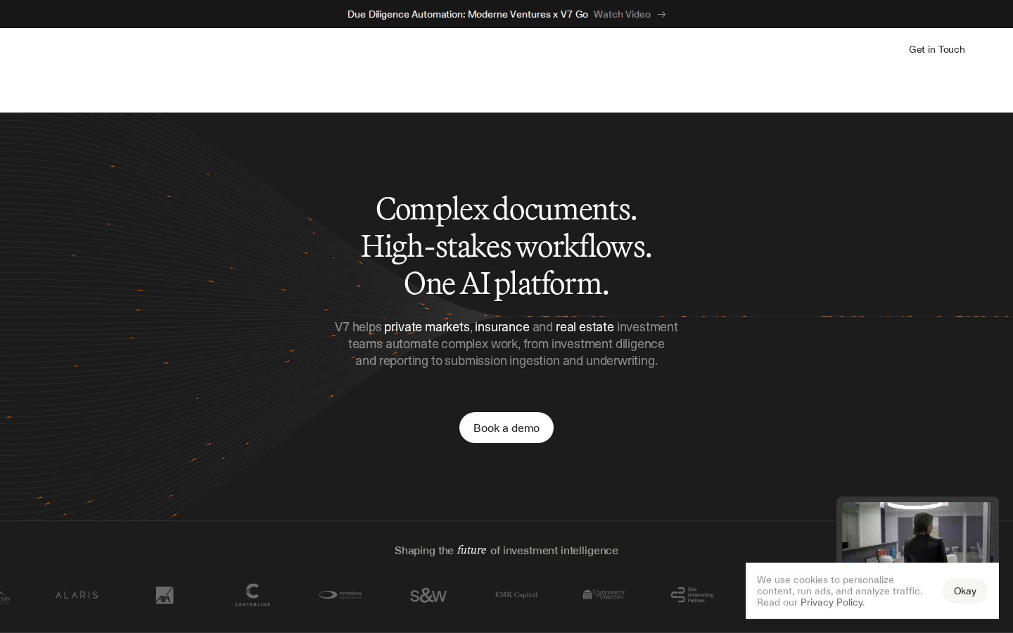 Screenshot of V7 Go
