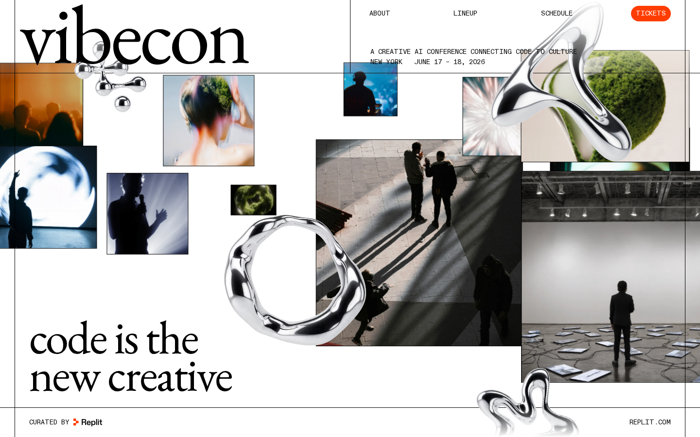 Screenshot of vibecon