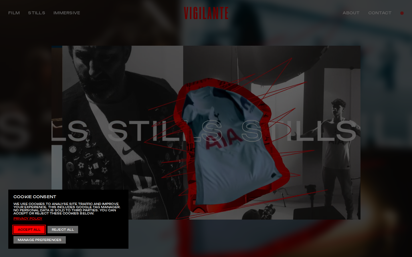 Screenshot of The Vigilante Group