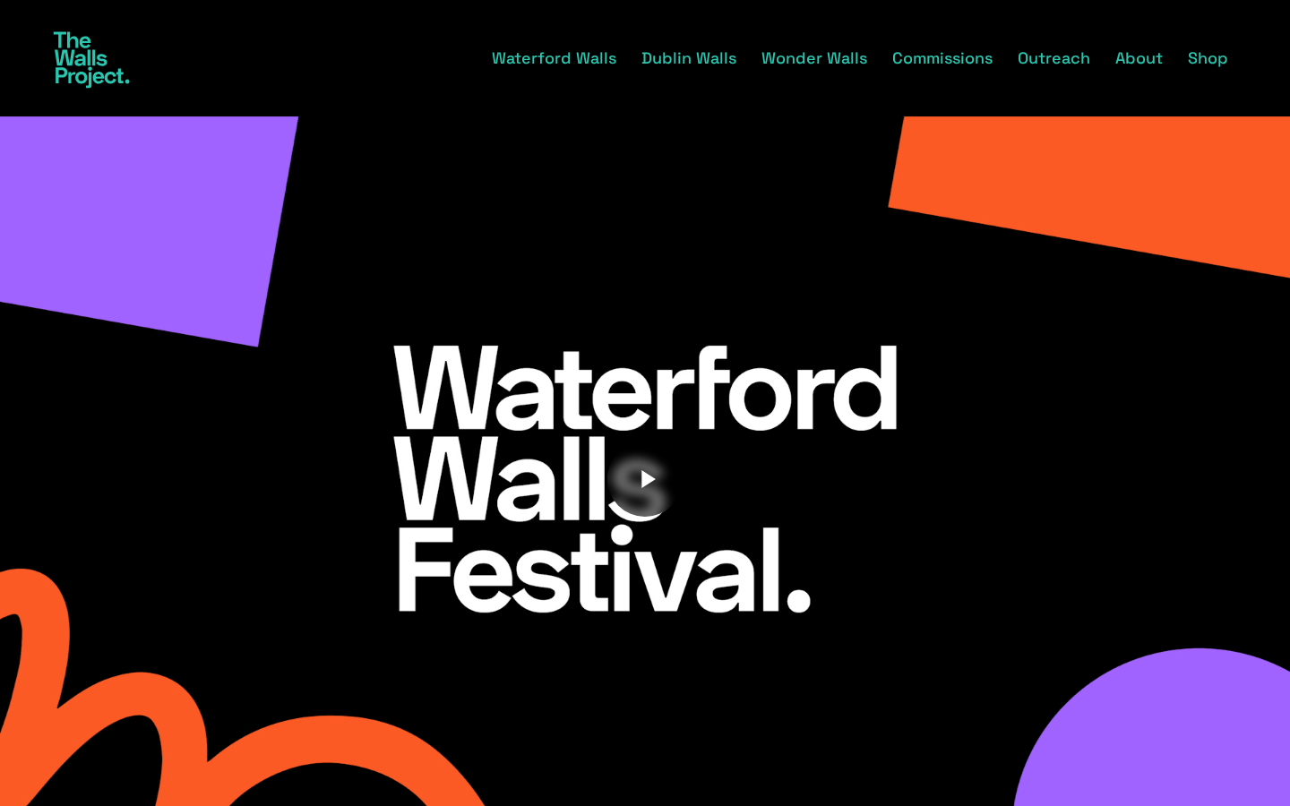 Screenshot of The Walls Project