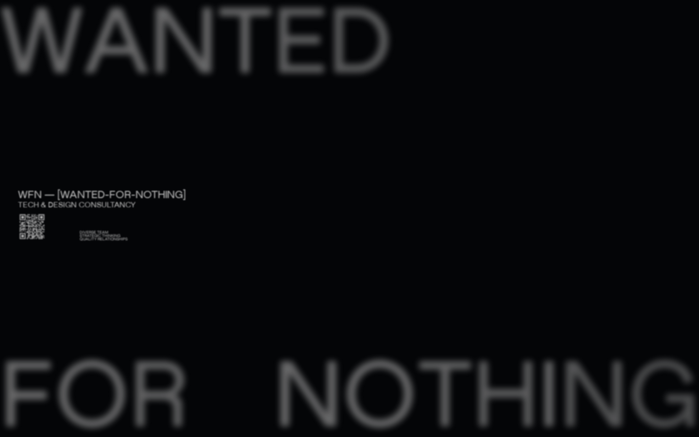 Screenshot of Wanted For Nothing