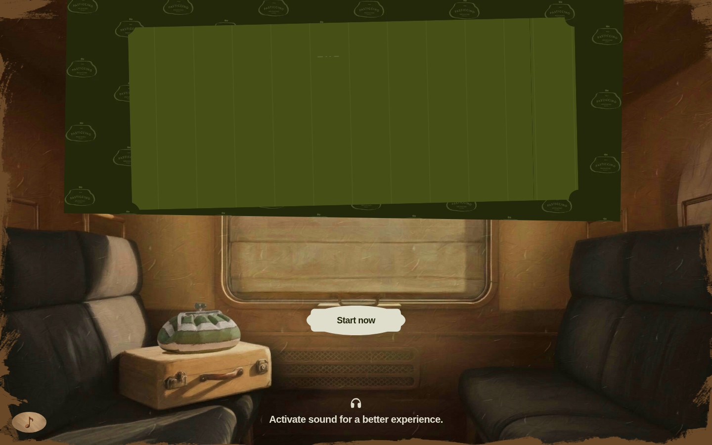 Screenshot of The Tuscan Journey Begins