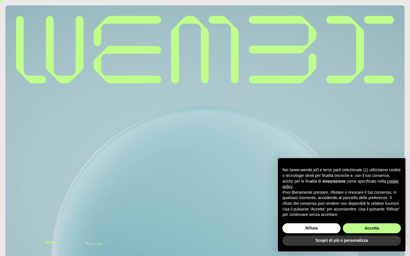 Screenshot of Wembi • Instant Digital Twin