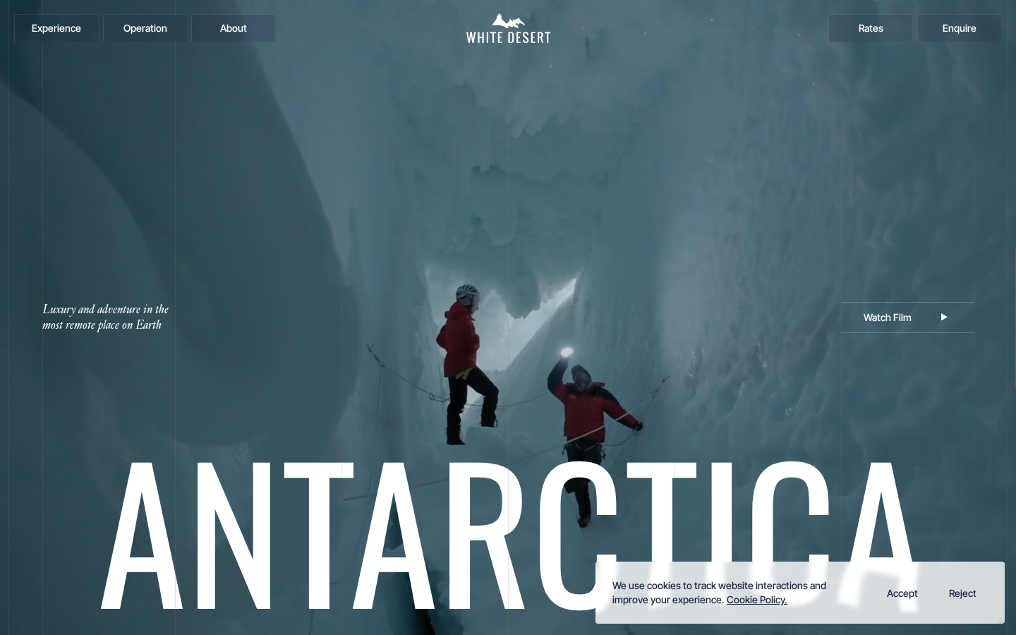 Screenshot of Luxury Adventures in Antarctica