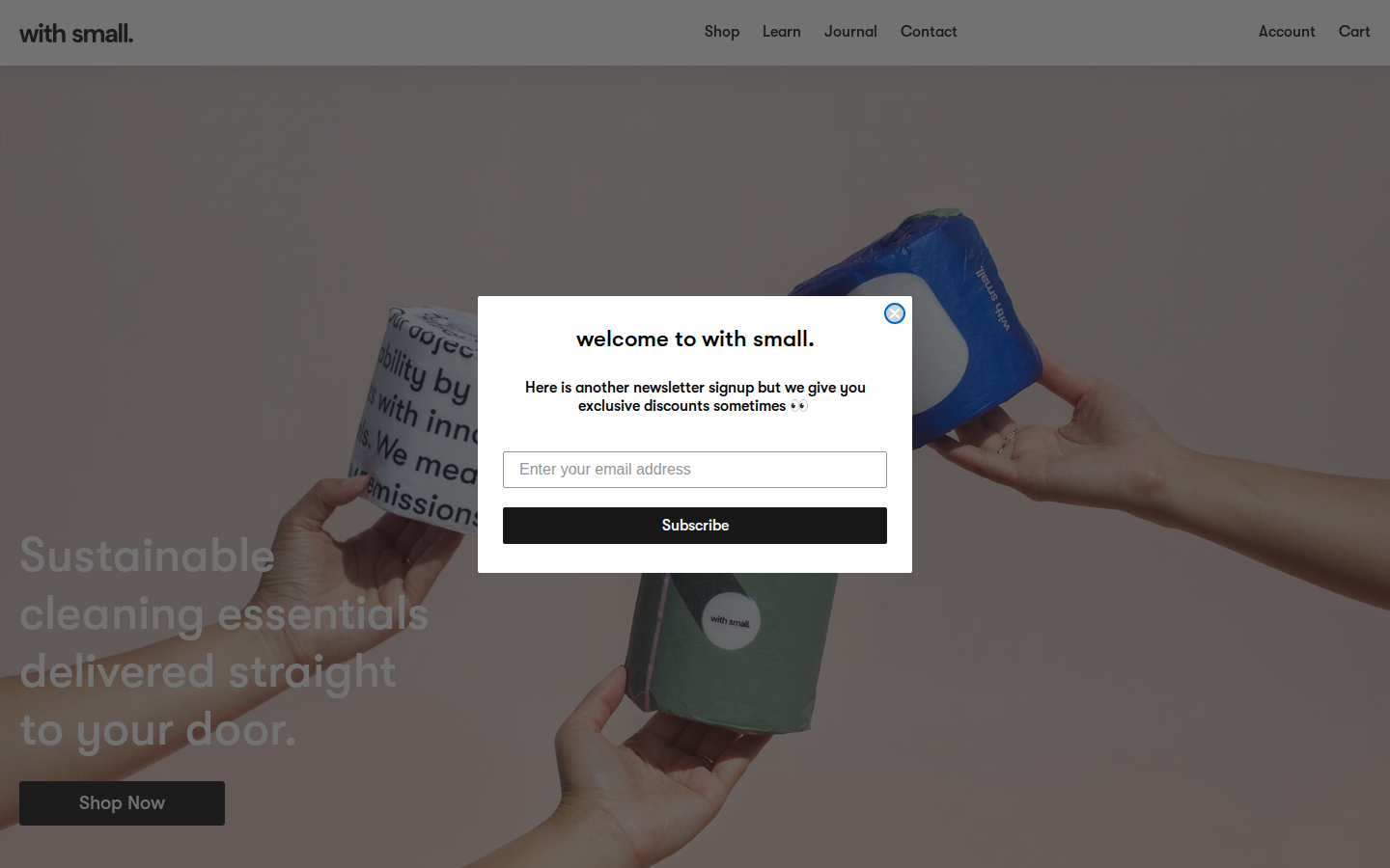 Screenshot of with small.