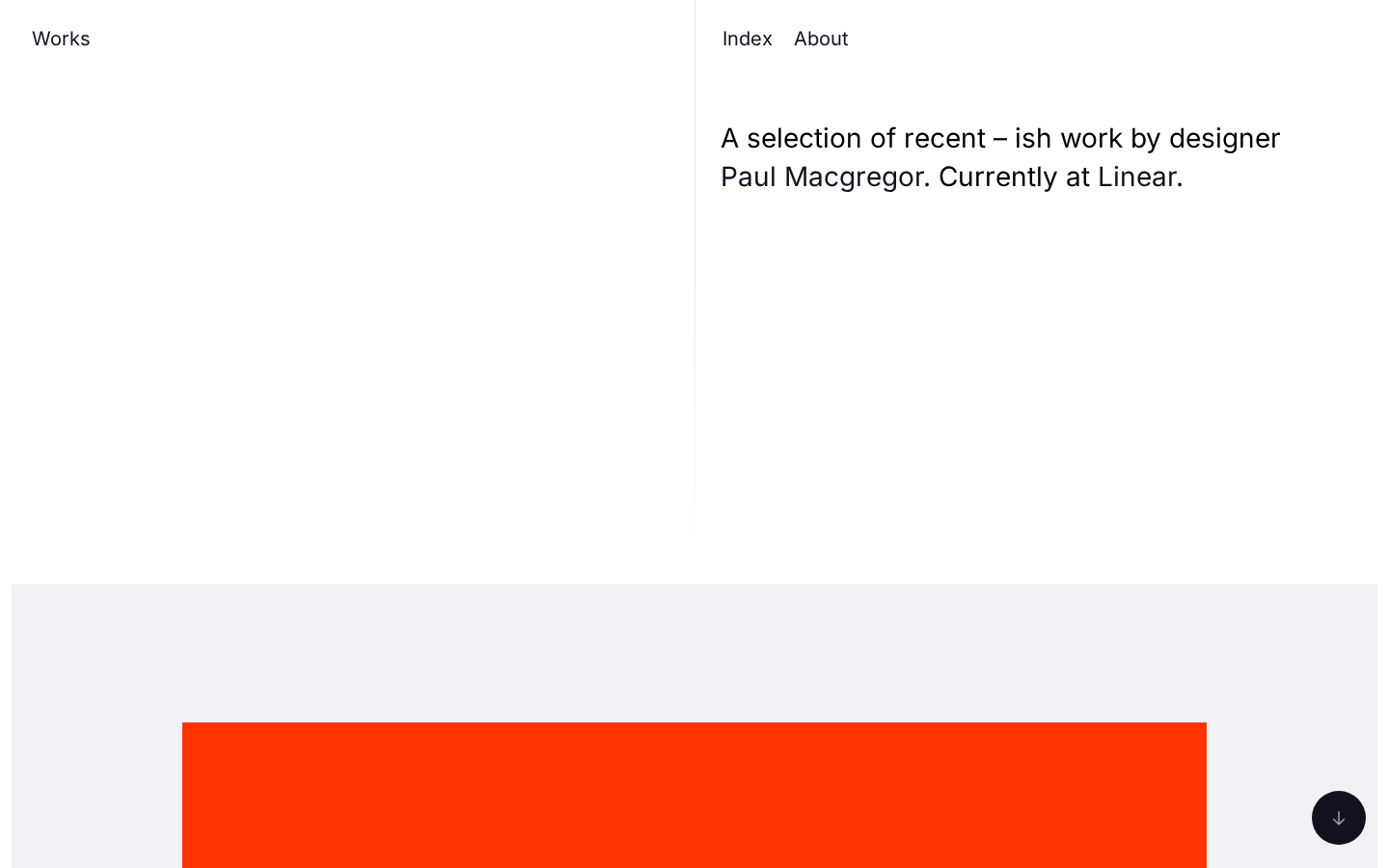 Screenshot of works.pm