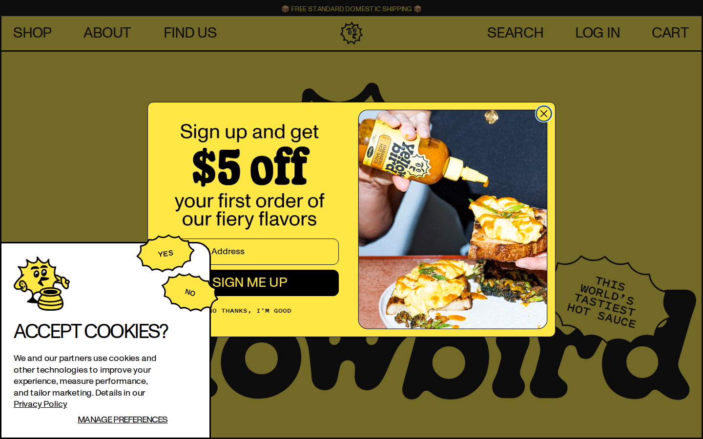 Screenshot of Yellowbird®